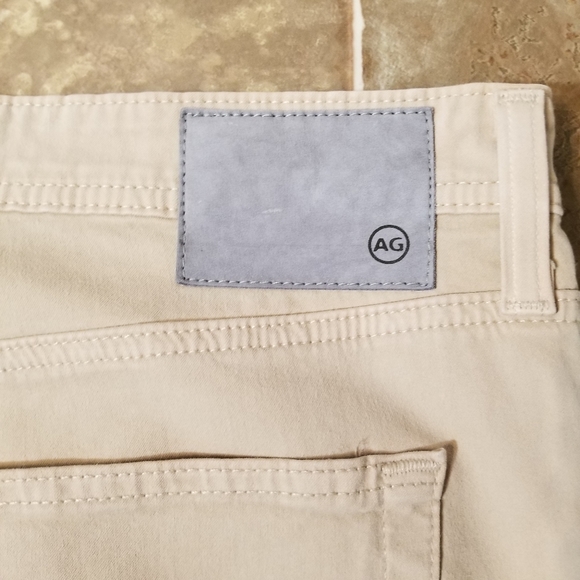 AG Everett Slim Straight Leg Jeans Tan - Picture 10 of 14